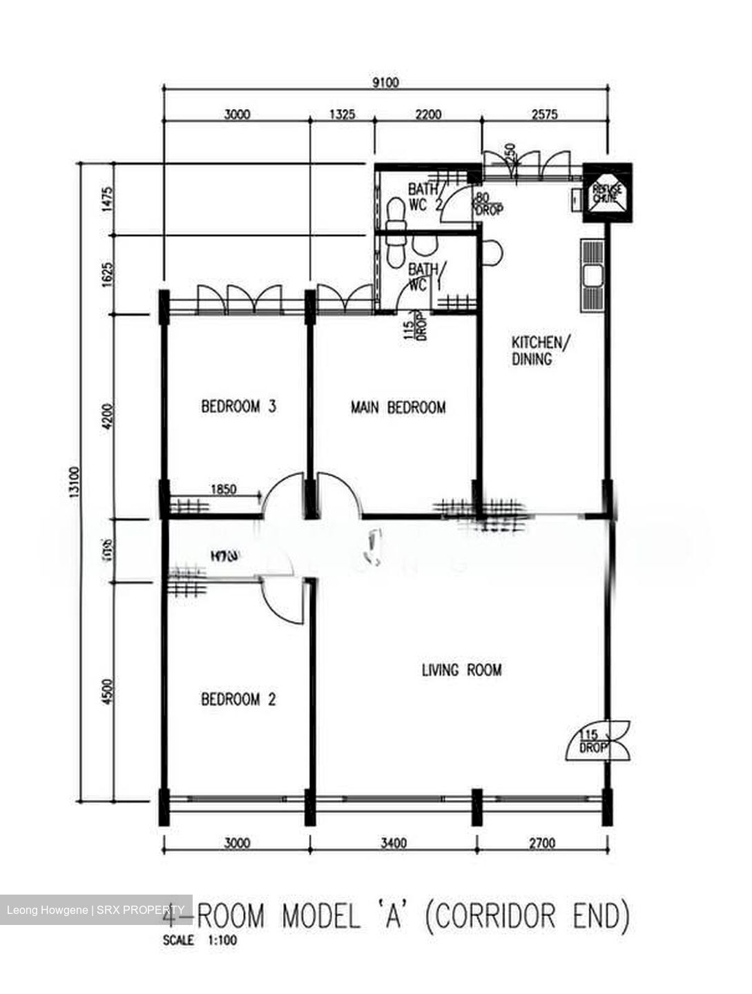 Blk 843 Woodlands Street 82 (Woodlands), HDB 4 Rooms #565213421